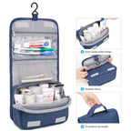 Custom Hanging Toiletry Bag — 500 MOQ, 35-Day Lead Time
