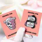 Custom Enamel Pins with Logo – 10 pcs MOQ, Gold/Silver Plating