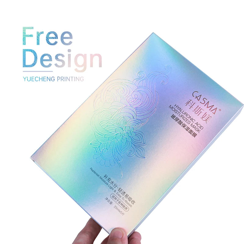 Custom Foil Stamped Cosmetic Box | Free Sample | FSC/SGS/BSCI/ISO