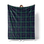 Custom Flannel Fleece Blanket | Recycled Polyester | Jacquard & Embroidery | MOQ 20 Pieces