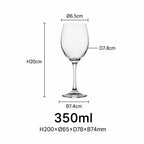 Vintage Crystal Wine Glasses: 500 MOQ, 14-Day Lead, LFGB Certified | Custom 500-1000ml Goblets