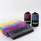 Custom Logo Microfiber Towel | 400gsm Sports Towel