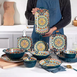 Custom Luxury Porcelain Dinnerware — 100 MOQ, 15-Day Lead