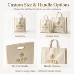 Custom CPE Shopping Bags with Logo | 500 MOQ Die-Cut Handles Retail
