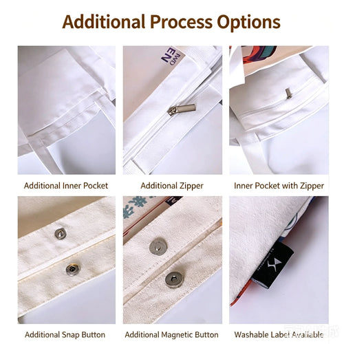 Custom Canvas Tote Bags with Logo Wholesale | MOQ 100