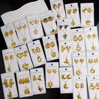 Custom 18K Gold Plated Stainless Steel Jewelry Set | MOQ 2