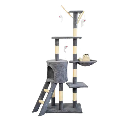 Custom Luxury Cat Tree with Sisal Scratching Posts | MOQ 1 Piece