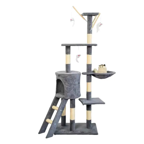 Custom Luxury Cat Tree with Sisal Scratching Posts | MOQ 1 Piece