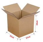 Custom Corrugated Moving Box with Logo | 1,000 MOQ, 7-Day Lead Time, 8 Finishes