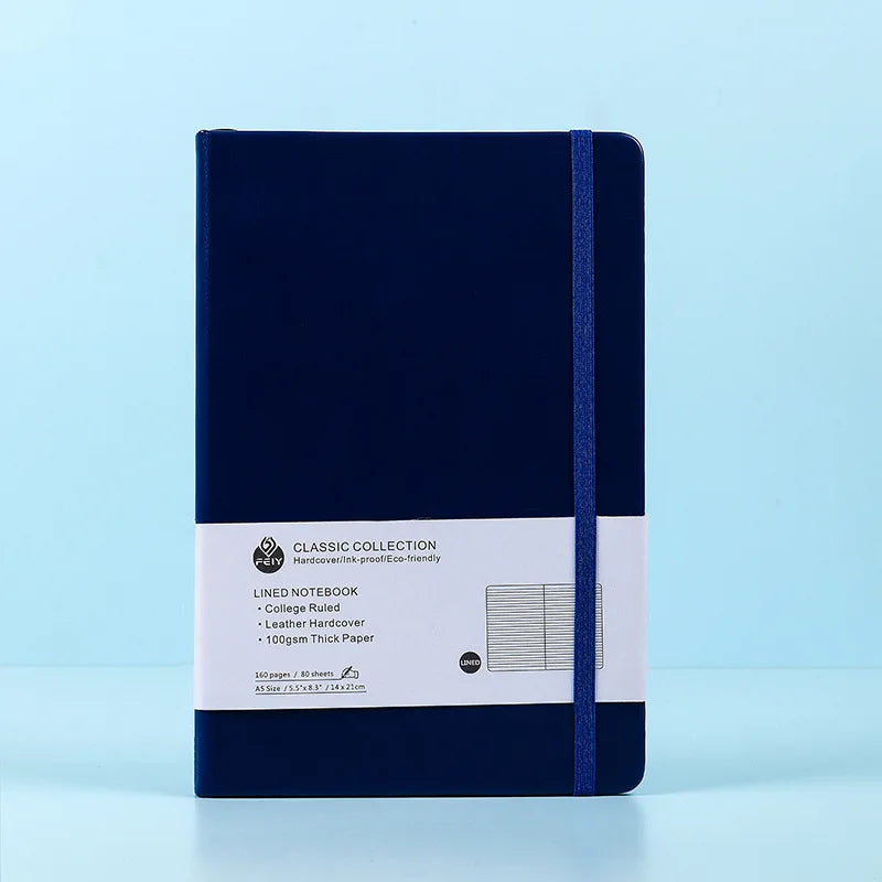 Custom Embossed PU Leather Notebooks | 1,000-Piece MOQ