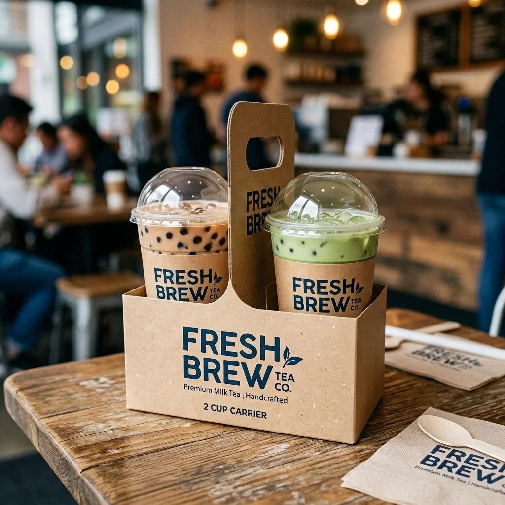 Custom Disposable Coffee Paper Cups 4oz–22oz | MOQ 1,000