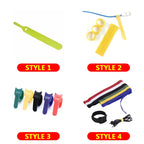 Custom nylon cable ties with adhesive backing for employee kits & conferences. 1,000 MOQ, 7-day samples, screen printing