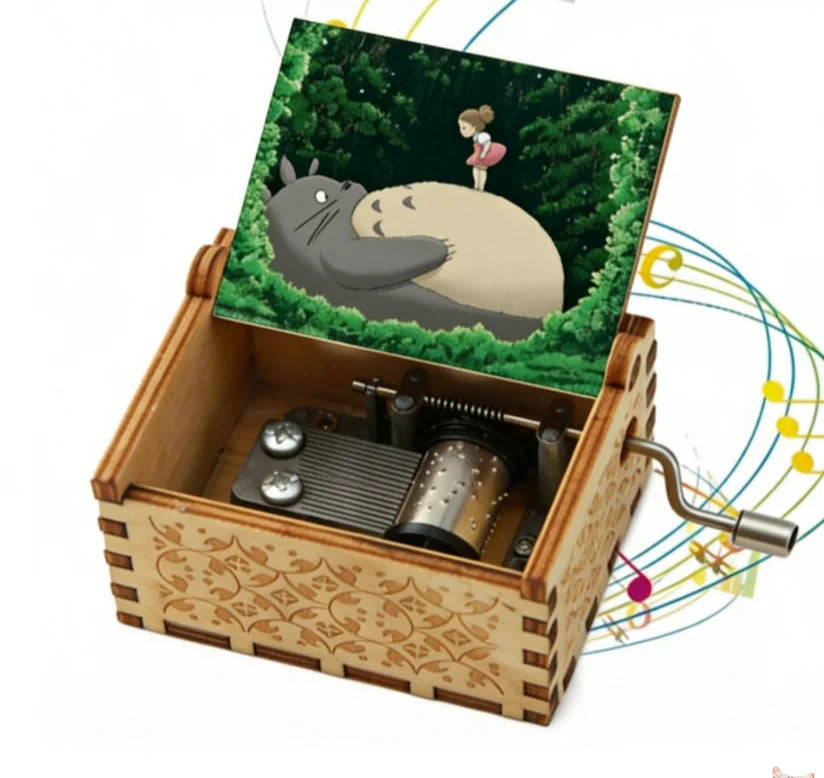 Custom Wooden Music Boxes with Logo – 10 MOQ, 18-Second Play