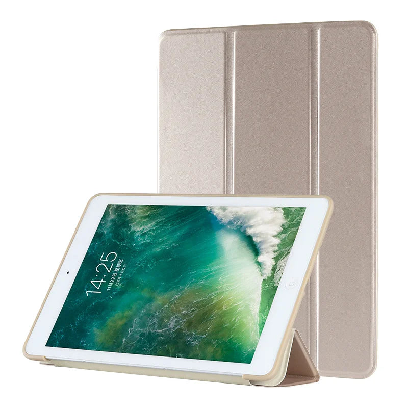 Pu Leather Shockproof Smart Cover Tablet Case – iPad Covers with Pencil Holder for iPad Pro 12.9 & More