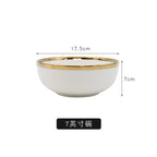 European Gold Rim Dinnerware — FDA/LFGB, 15-Day Lead, Low MOQ