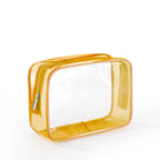 Custom PVC Cosmetic Bags with Logo | 100 MOQ Waterproof Wholesale