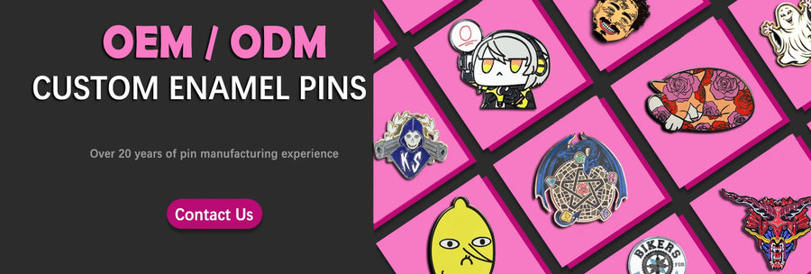 Custom Metal Enamel Lapel Pins with Logo | Factory Direct MOQ 100