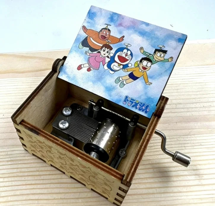 Custom Wooden Music Boxes with Logo – 10 MOQ, 18-Second Play