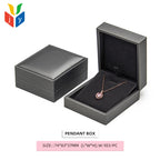 Custom PU Leather Jewelry Boxes with Logo | MOQ 100