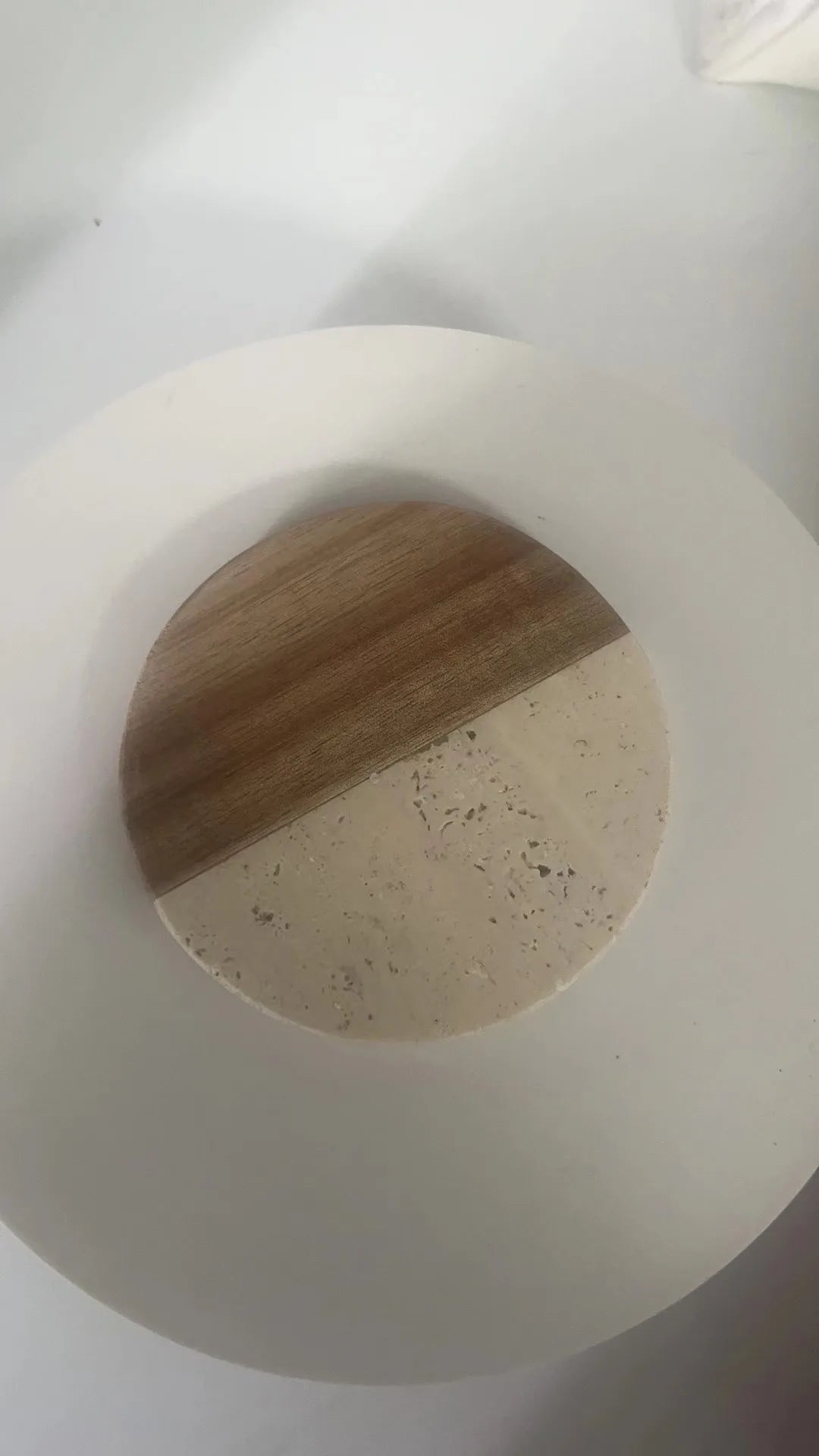 Custom Wood & Marble Coasters with Logo | 100 MOQ | Laser Engraved