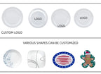 Custom Melamine Dinner Plates | Nordic Style Decal Printing