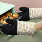 Heat-Resistant Cotton Baking Gloves | 200-Piece MOQ & 31-Day Lead Time | Waterproof & Non-Slip