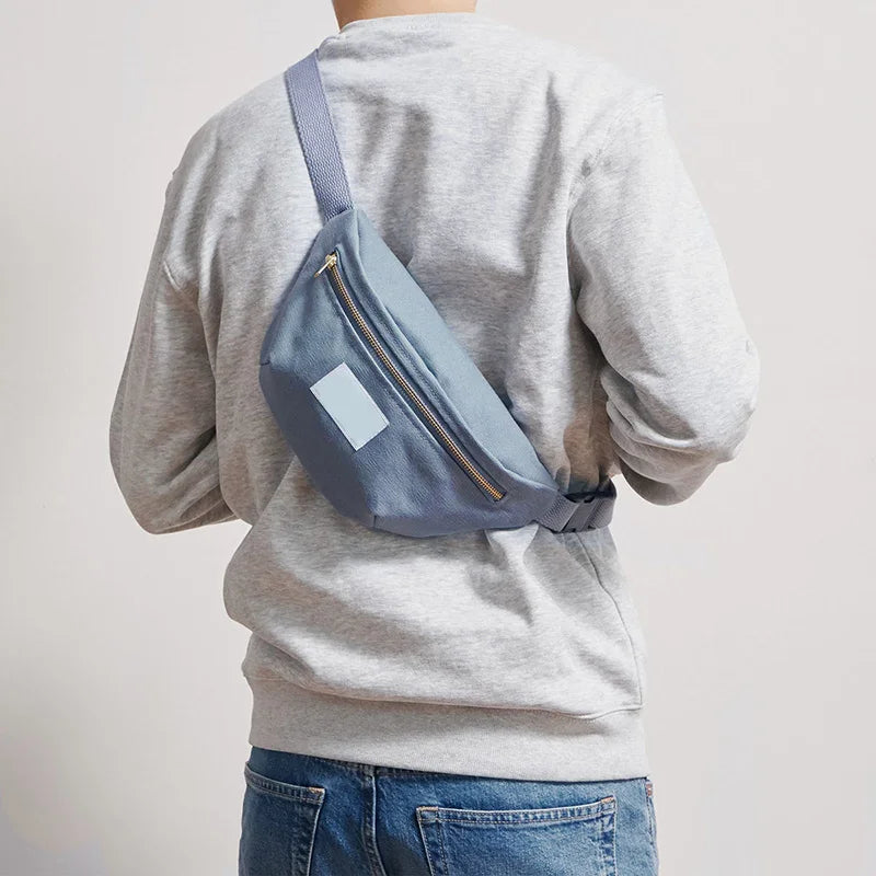 Custom Canvas Waist Bag with Logo | Bulk 500 Pcs