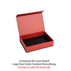 Custom Rigid Gift Boxes with Logo | MOQ 500 | Magnetic Closure