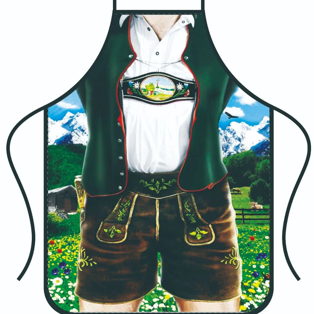 Waterproof Polyester Apron | 3D Printed Cartoon Barbecue Apron