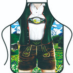 Waterproof Polyester Apron | 3D Printed Cartoon Barbecue Apron