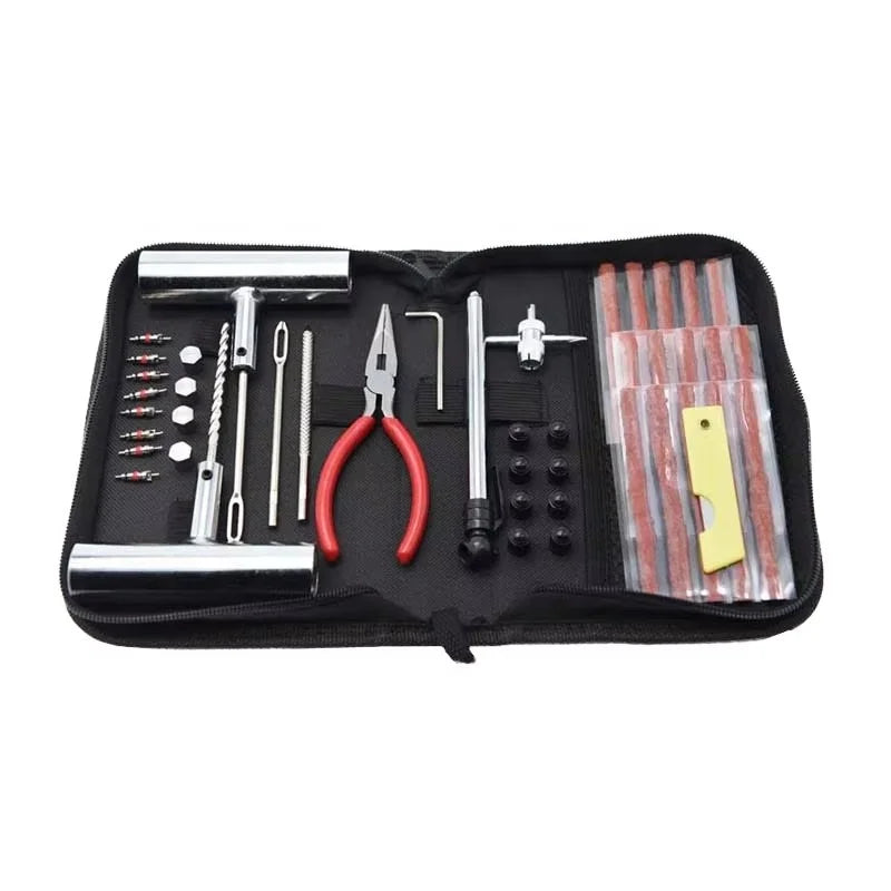 46-Piece Custom Car Emergency Tyre Repair Kit | MOQ 1 Set