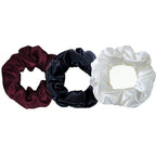 Custom Silk Scrunchies with Logo | Bulk MOQ 2 Pcs