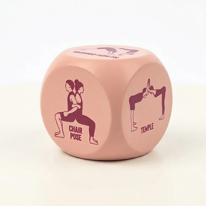 FSC Certified Wooden Yoga Dice 20mm | Custom Exercise Poses | OEM ODM Bulk