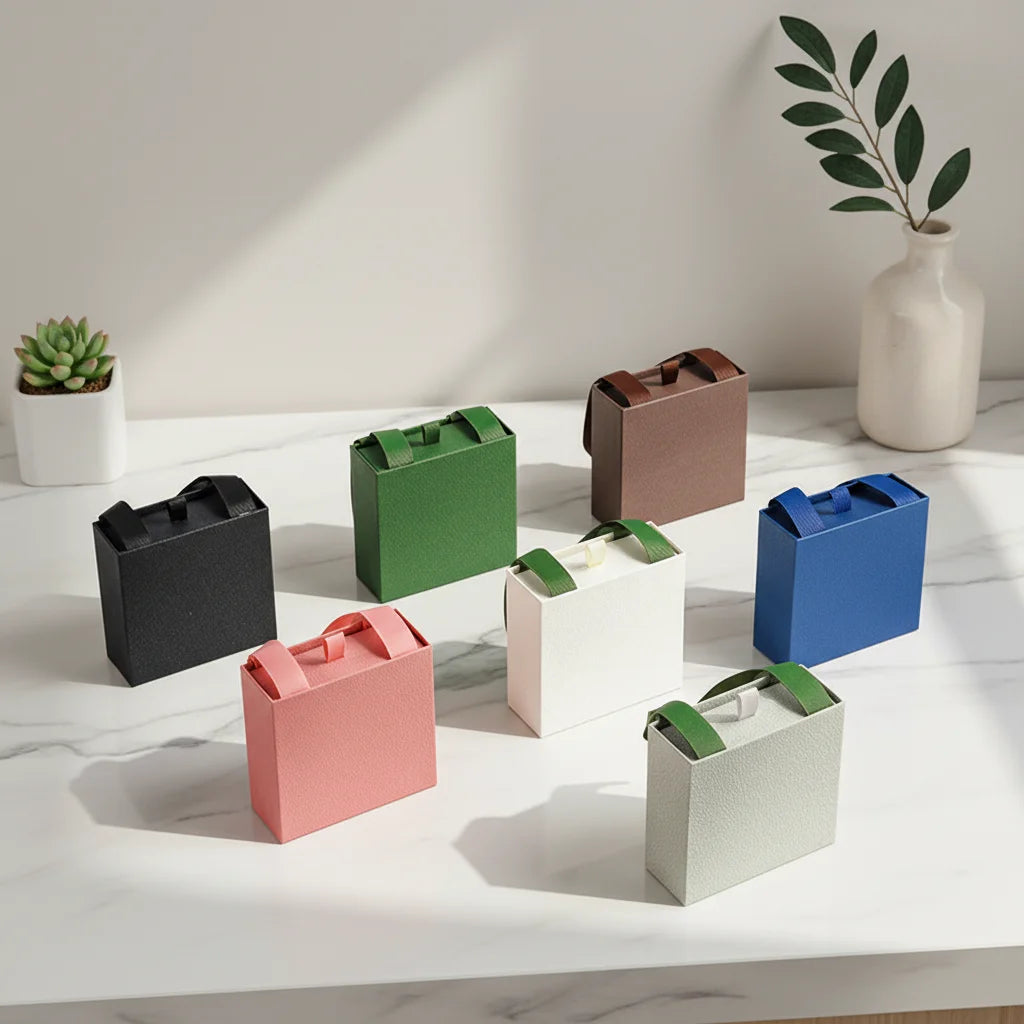 Custom Cardboard Gift Boxes with Foil Logo | MOQ 100