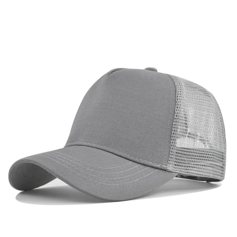 Custom Trucker Hat 5 Panel Mesh | 30 Pcs MOQ Bulk Wholesale Cap