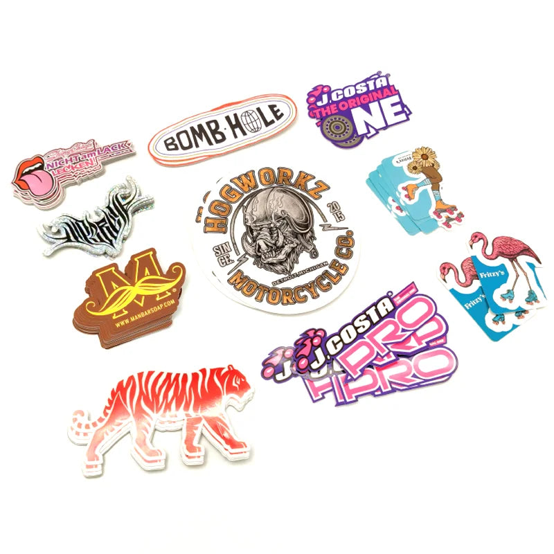 Custom Waterproof Vinyl Roll Labels with Logo | MOQ 100