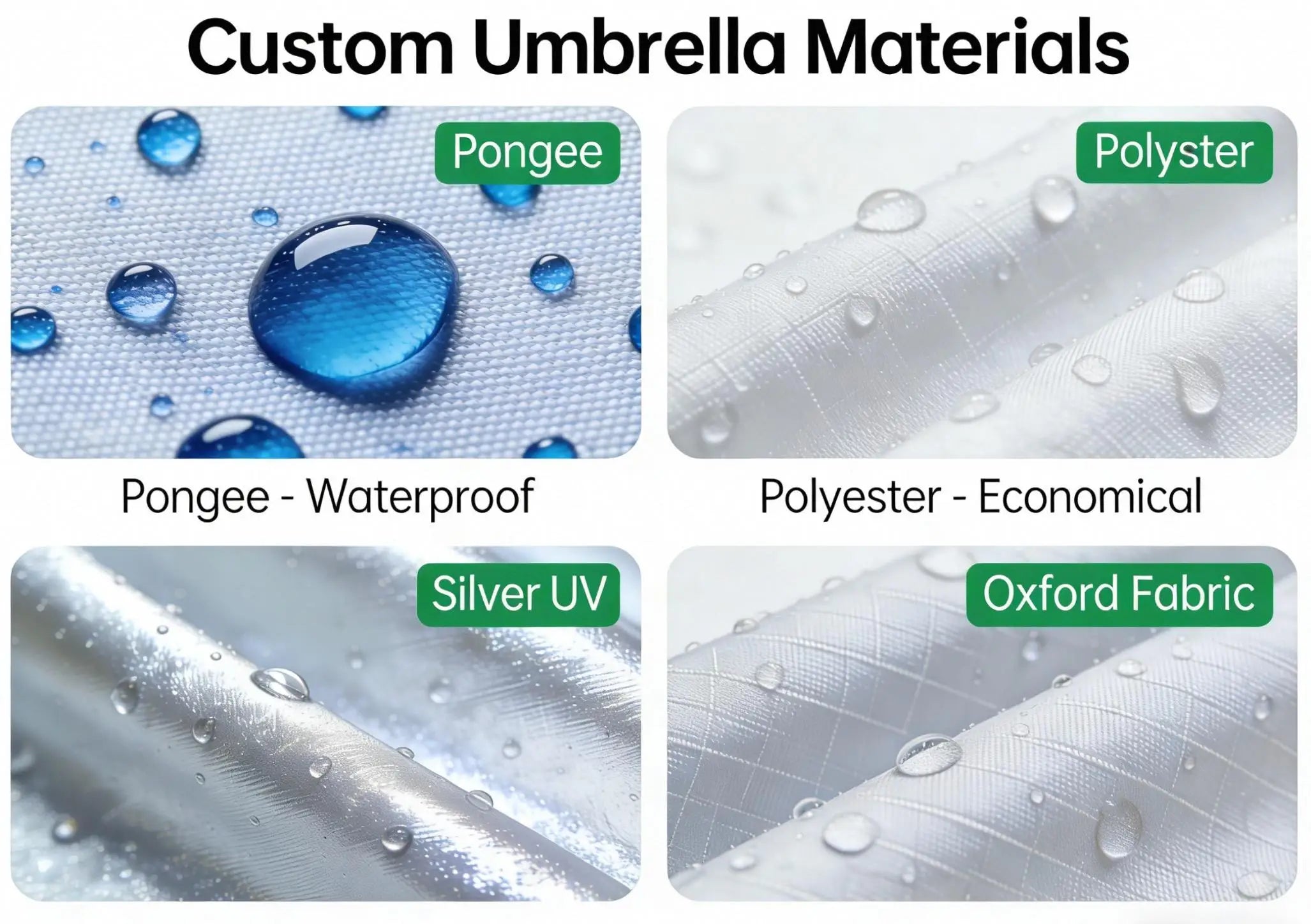 Custom Logo Folding Umbrella — 100 MOQ, 35-Day Lead Time