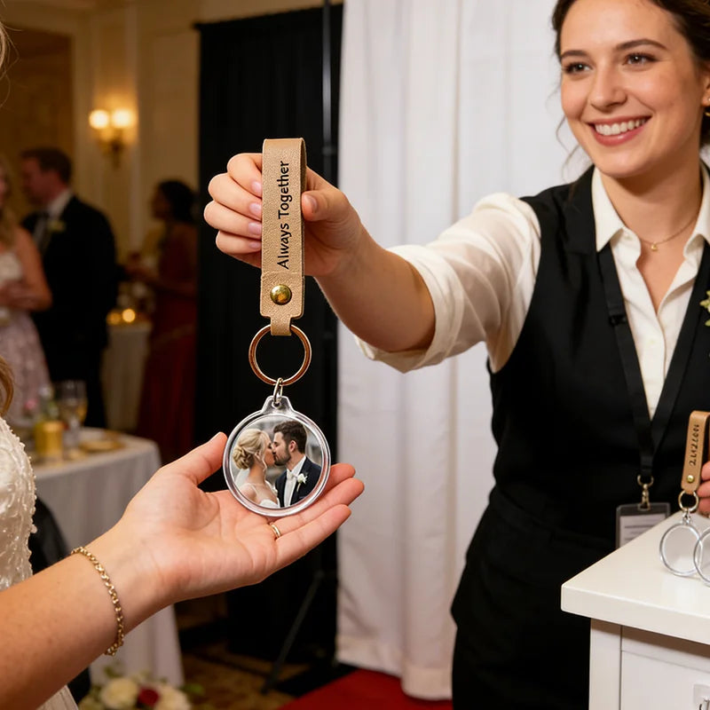 Photo Booth Keychain Kit | 35mm DIY Acrylic Frame | Wedding Favors Bulk