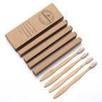 Wholesale 18cm Bamboo Toothbrush with Custom Logo | Bulk Hotel Amenities & Eco Giveaways