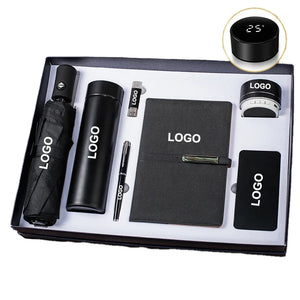 Custom Corporate Executive Gift Set with Logo - The Ultimate Welcome Bundle