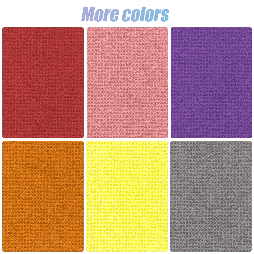 Custom Microfiber Golf Towels | 50-Piece MOQ & 10-Day Lead Time | Waffle Pattern & Carabiner Clip