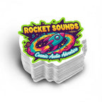 Custom Waterproof Vinyl Stickers 100pcs MOQ | Die-Cut, Digital/UV Print, Gloss/Matte Finish