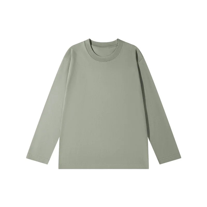 230g 100% Cotton Long Sleeve T-Shirt Wholesale | Custom Printing | XS-4XL