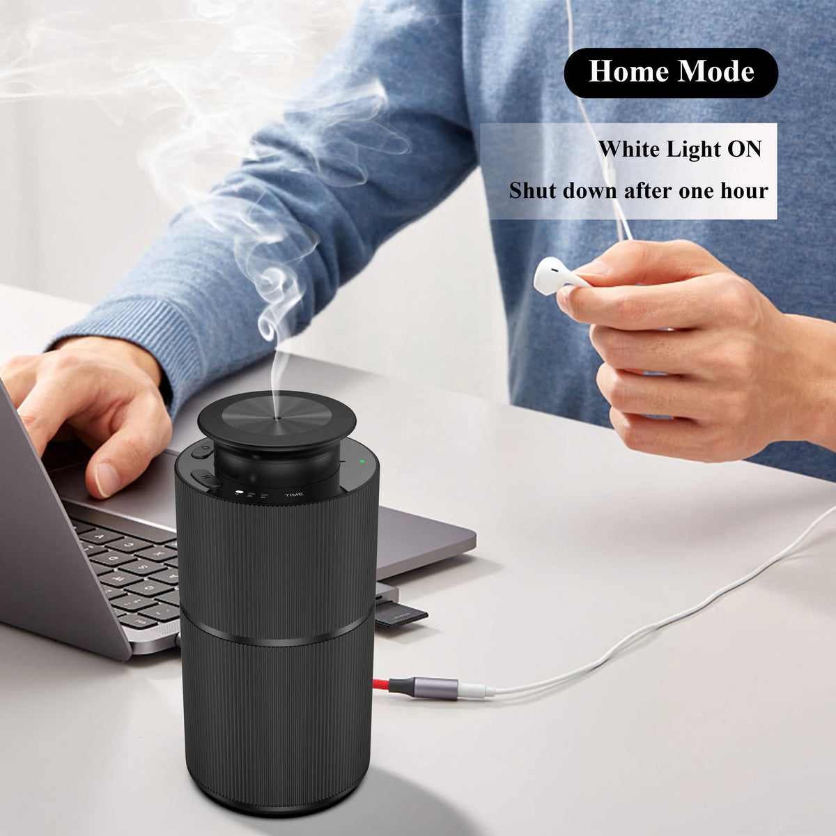 Customized Logo USB Car Diffuser | Aluminum MOQ 20 Pcs