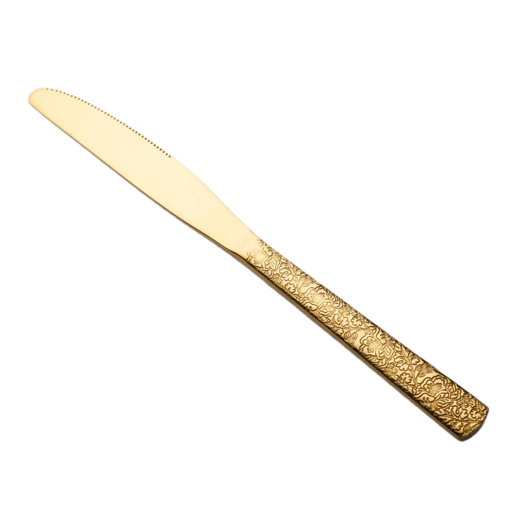 Royal Design Stainless Steel Flatware | Gold Cutlery Sets