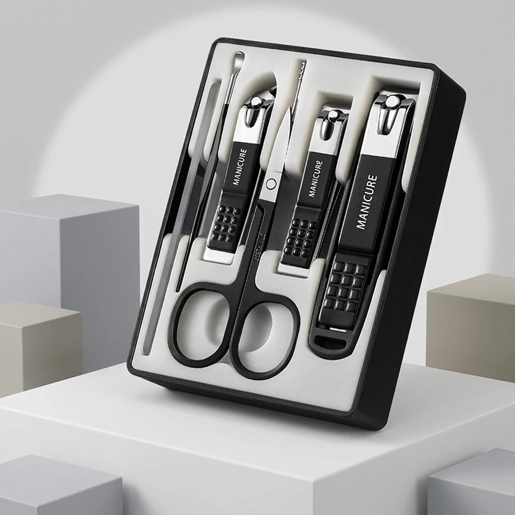 Custom Stainless Steel Manicure Set | 200-Piece MOQ | $0.24/Logo