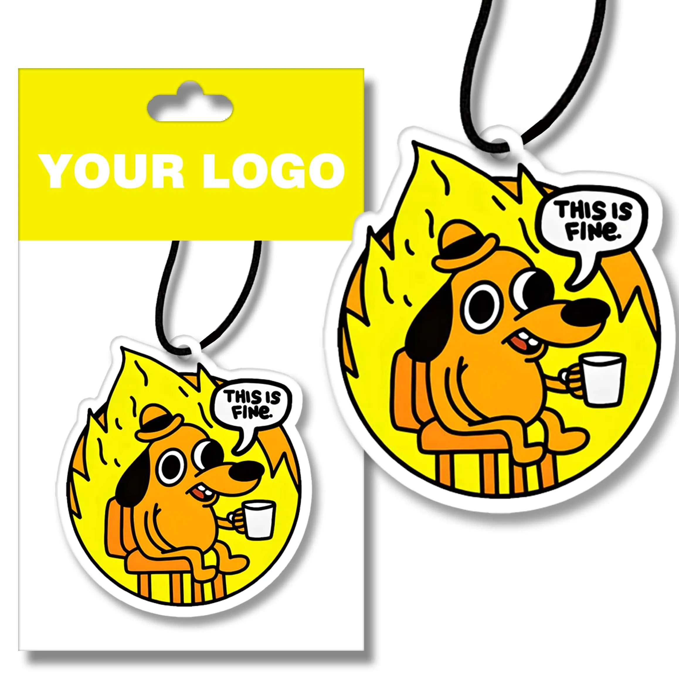 Custom Air Fresheners | 10 Pcs MOQ, 17-23 Days Scent | Custom Logo