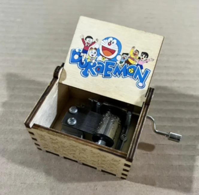 Custom Wooden Music Boxes with Logo – 10 MOQ, 18-Second Play