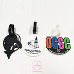Custom Rubber Luggage Tags with Logo – 9-Day Lead, Sublimation