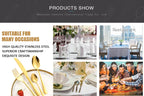 Custom Luxury Flatware Set with Logo | 300 MOQ | 7-Day Lead
